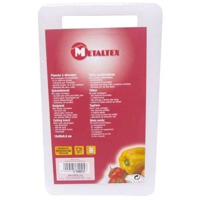 Planche à découper en polyéthylène - 34x24 cm