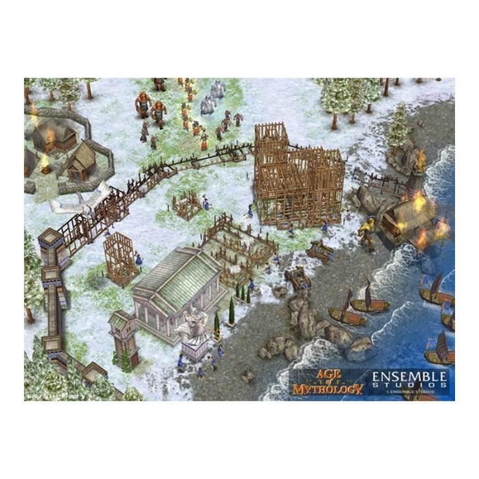 Microsoft Age Of Mythology Gold Edition Win Cd-Rom (Boîtier-Dvd) Anglais