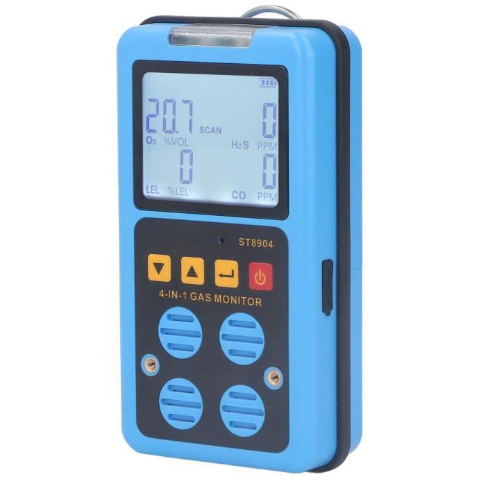 2 détecteurs de gaz domestiques avec alarme 85 dB - Cdiscount Bricolage