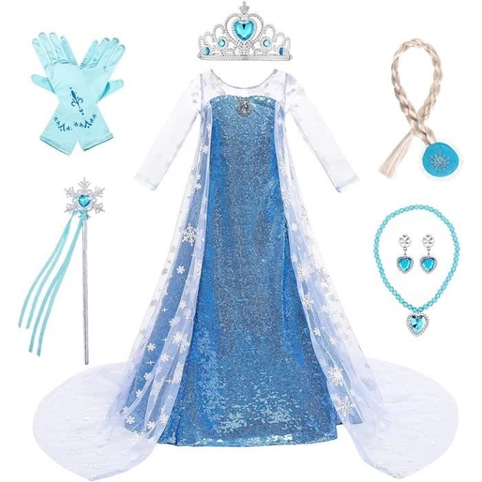Déguisement Elsa Reine des Neiges 2 - FINDPITAYA - Rose - Enfant - Cosplay  Halloween Anniversaire - Cdiscount Jeux - Jouets