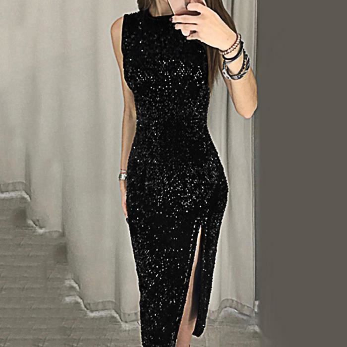 robe rouge droite fluide
