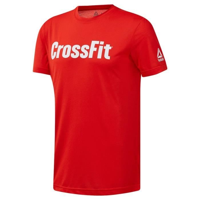 Reebok T-shirt Crossfit Forging Elite Fintenn Speedwick pour homme :  : Mode