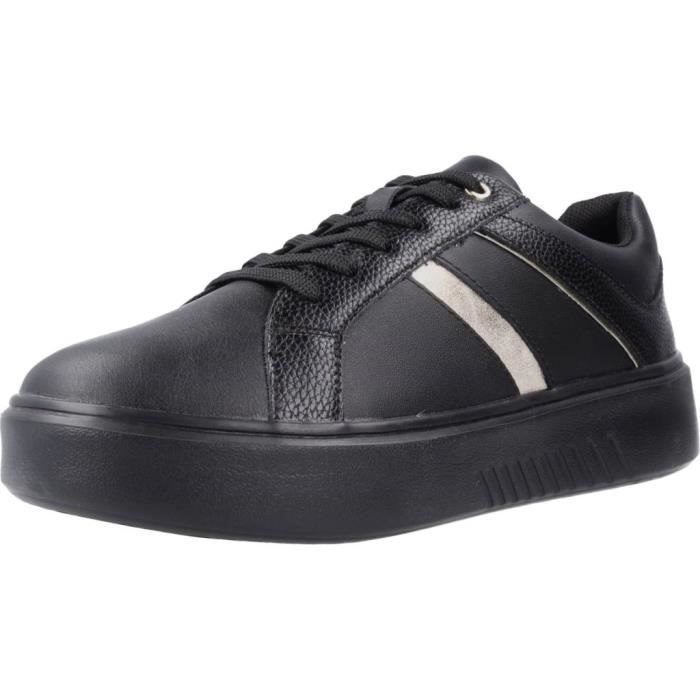 Geox Baskets GEOX D NHENBUS Noir - Femme - Lacets - Plat - Synthétique