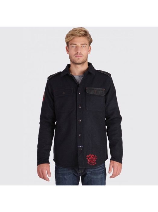 Blouson homme Kaporal Perfecto Bomber Noir Noir Cdiscount Pret a Porter