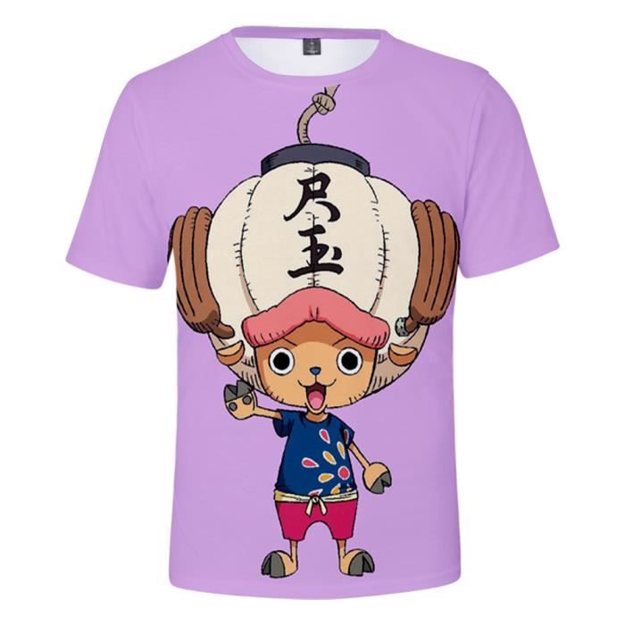 T-Shirt Enfant Zoro Moon One Piece Luffy - Manga Anime 100% Coton, Imprimé Qualité