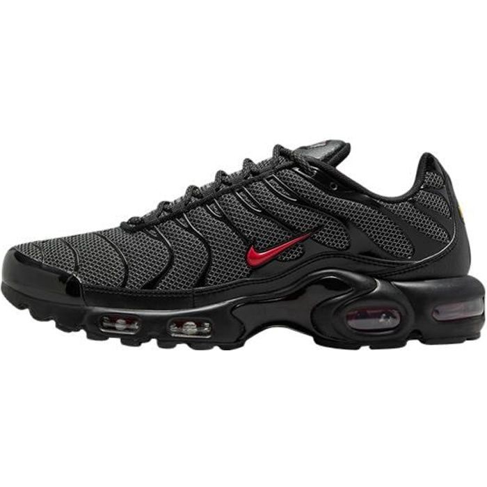 Air max plus tuned red and black top