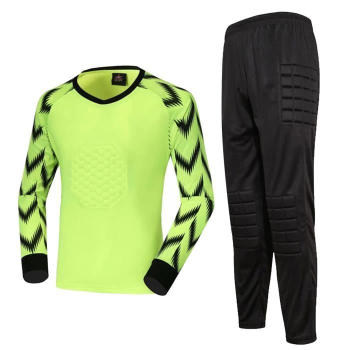 YIZYIF Unisexe Enfant Ensemble Tenue Football Maillot de Gardien