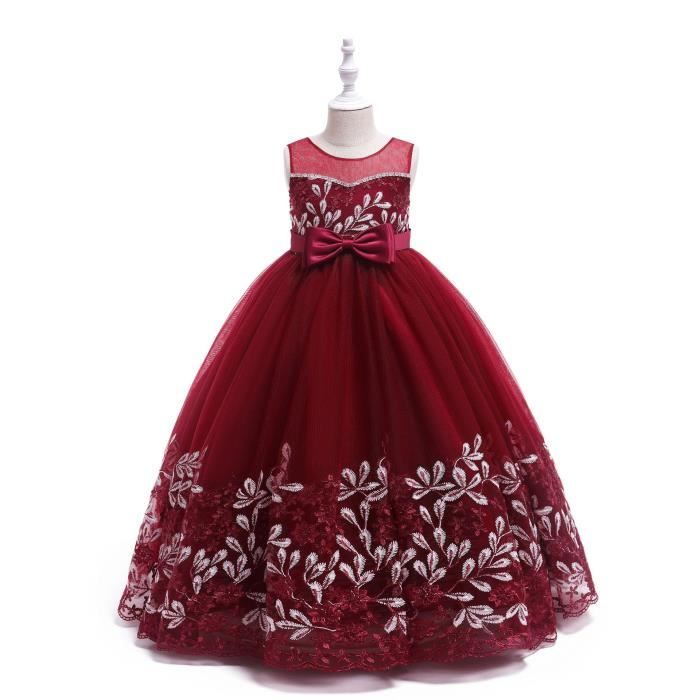 Robe De Soirée Sans Manches En Velours Doré Pour Fille – Taille 7-13 Ans – Avec Ceinture – Style Patineuse