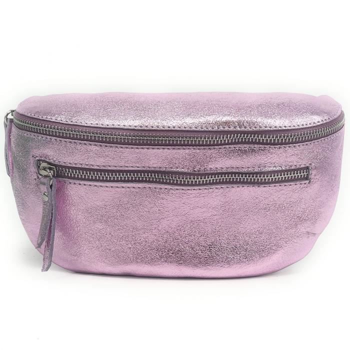 Sac banane deals rose pale