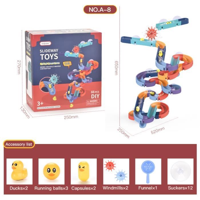 Jouet De Bain Pour Bébé TUMALAGIA, Jouet De Piscine En Forme De Dauphin Animal Avec Lumiere Musicale Arroseur D Eau A Induction Automatique Pour Bebe 73447 B