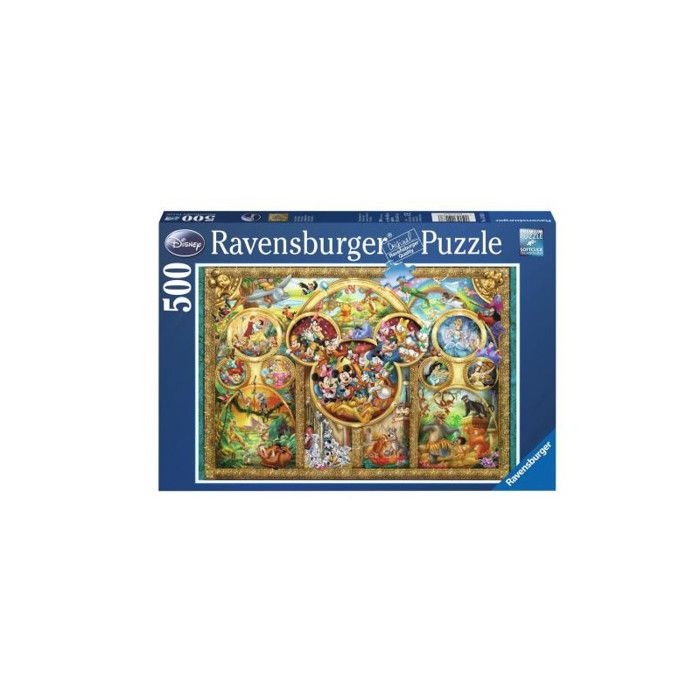 Puzzle 500 pièces Famille Disney Ravensburger France - vue 7