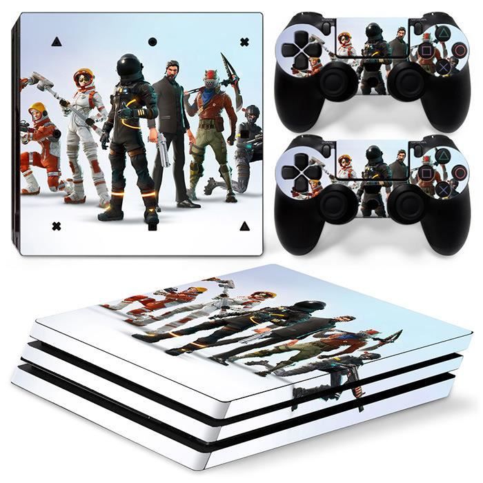 PS4 Pro Fortnite Battle Royale Housse d autocollant de peau pour