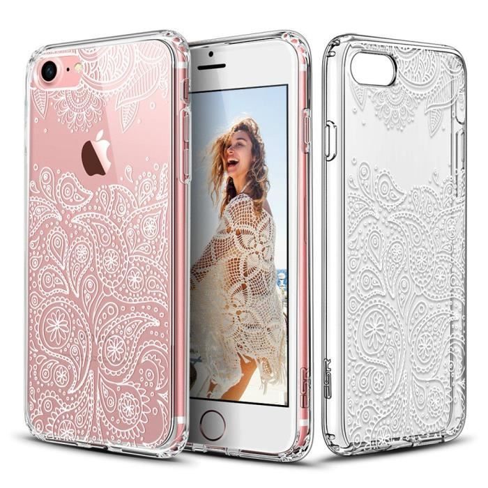 coque iphone 7 transparente silicone motifs