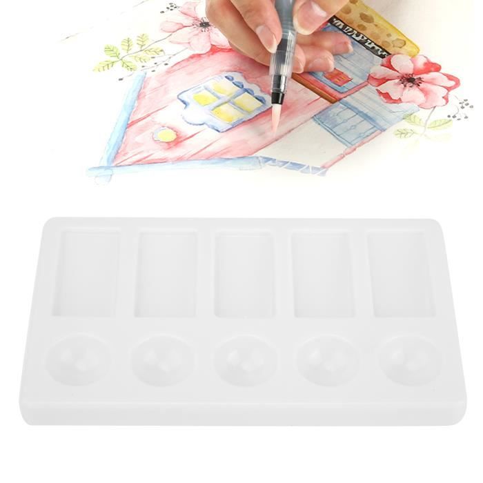 Kit De Peinture Aquarelle Portable – Coffret Cœur – Lavable, Sans Danger, Pour Enfants Et Adultes