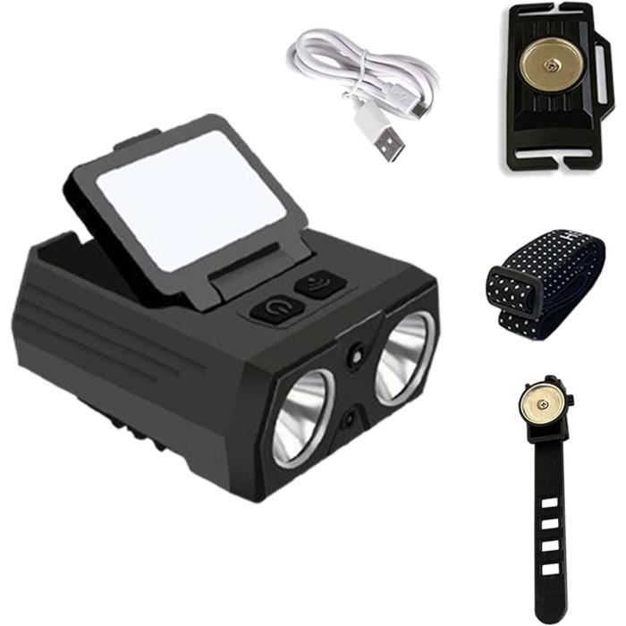 Lampe Frontale Led À Intensité Variable Lampe Frontale Étanche Pour Cyclisme, Chasse, Course À