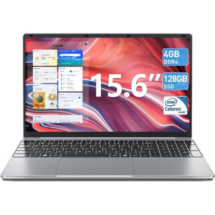PC Portatile 15,6, 16GB RA 512GB SSD, Quad Core In-tel N95(Fino a 3,4