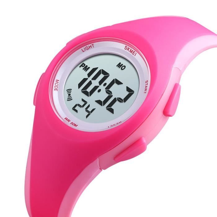 Montre étanche Montre Led Enfant SHARPHY Montre Enfant Fille LED