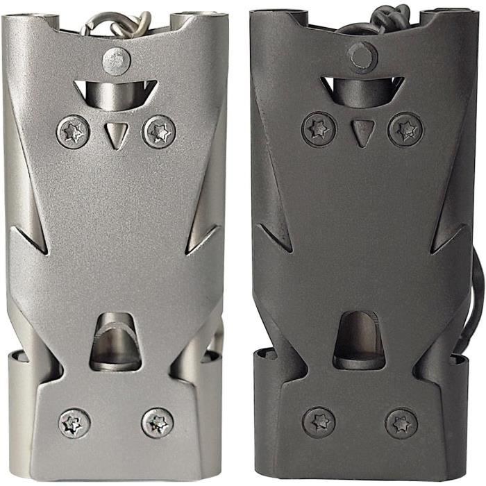 Sifflet, 7 Pcs Sifflet De Survie, Sifflet D'urgence, Double