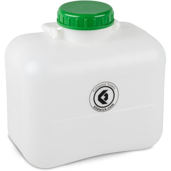 Separatore Per Toilette Compost Kildwick: Bianco, In Plastica ABS, Per Bagni Autonomi