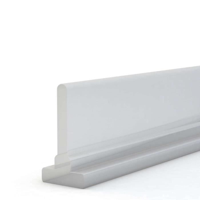 STEIGNER 50cm Joint d'étanchéité de douche en silicone - Anti