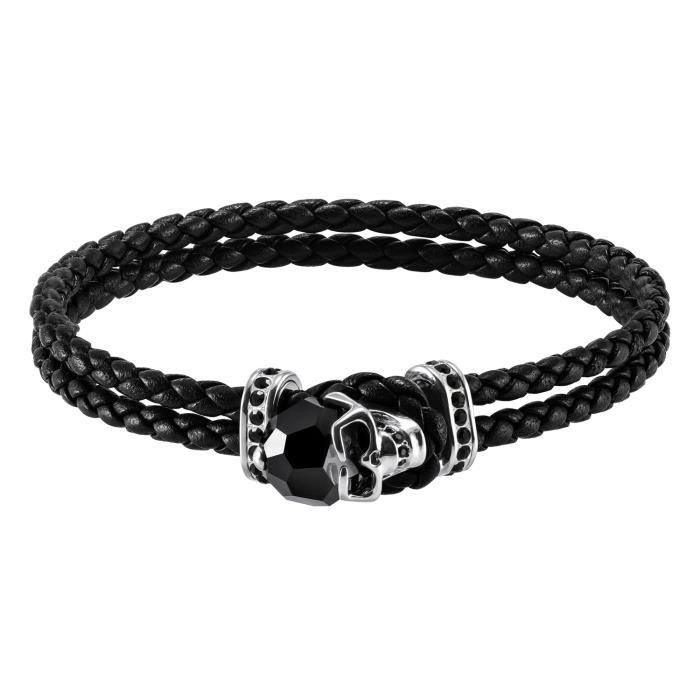 Bague homme swarovski tete de mort clearance