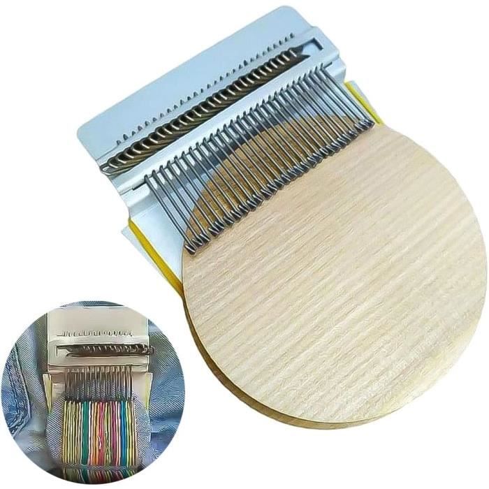 Speedweve Petit Métier à Tisser Pour Réparer Les Trous De Jeans Et Chaussettes Pour Reparer Le Tissu Dans Un Style Artistique 14 Crochets Speedweve Petit Métier à Tisser Pour Réparer Les Trous De Jeans Et Chaussettes Pour Reparer Le Tissu Dans Un Style Artistique 14 Crochets