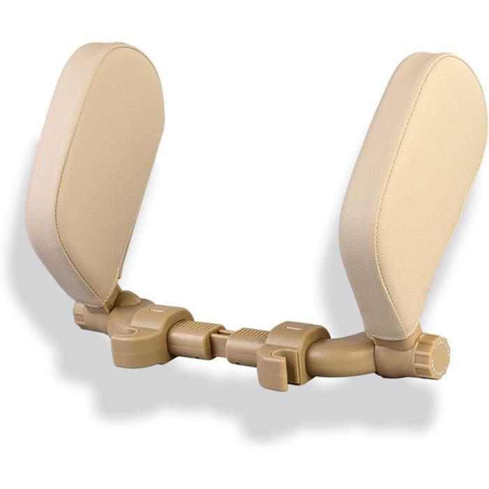 Pack 2 Serre-têtes Pour Siège Auto Enfant - Protection Nuque Et Tête - Coton Doux - Ajustable Et Confortable