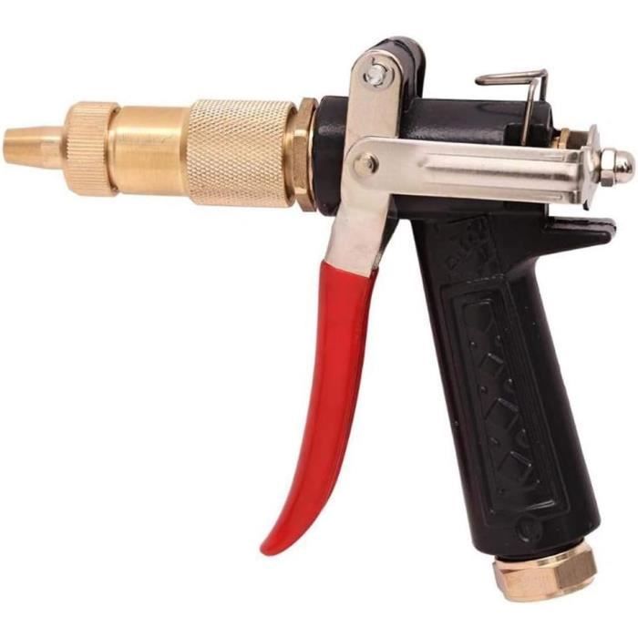 Pistolet à Eau Haute Pression Portable - Nettoyage Voiture Et Maison - Neuf