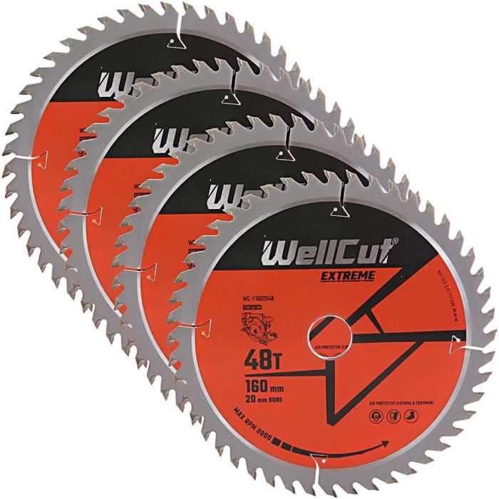 tct-lot-de-4-lames-de-scie-160-mm-x-48-dents-x-20-mm-al-sage-pour