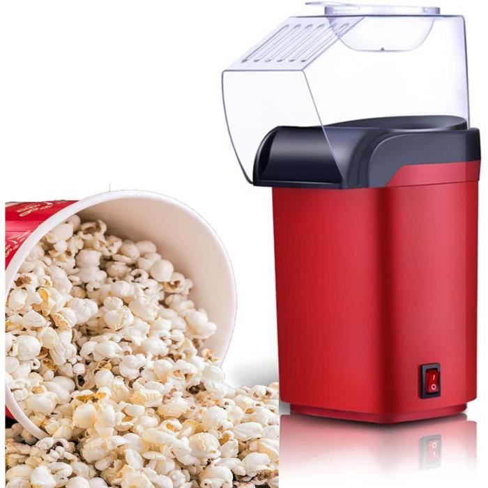 Mini Machine à Popcorn Nostalgia – Air Chaud, Couleur Menthe, Style Rétro, électrique