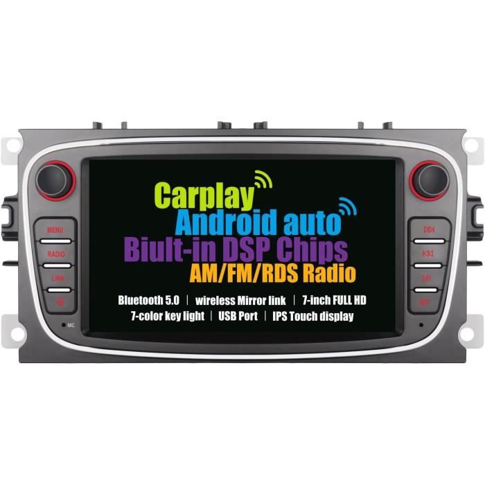 Écran LCD De Rechange Compatible Ford Focus C-Max Galaxy Kuga - 65 X 49 Mm, Plug & Play