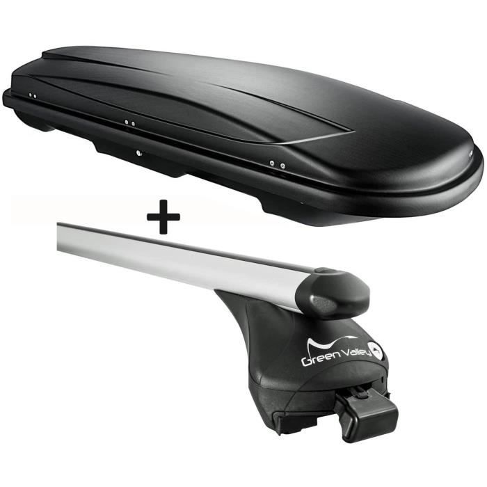 Box da tetto VDPJUXT600 600 LT con serratura + barre