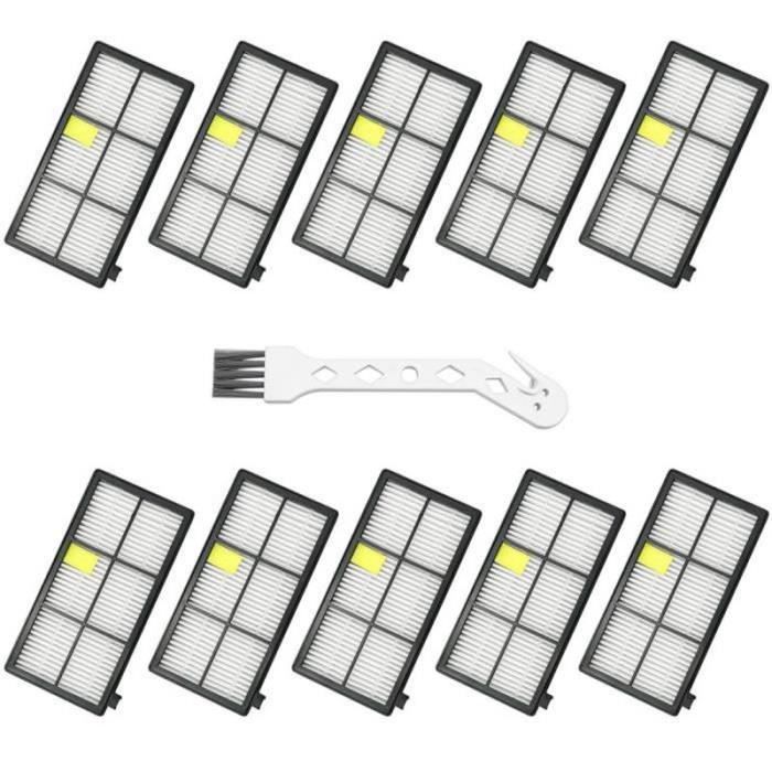 Kit 6 Filtres Roomba Lot De 6 Filtres De Remplacement Compatible IRobot Roomba Série 800 900 980 966 960