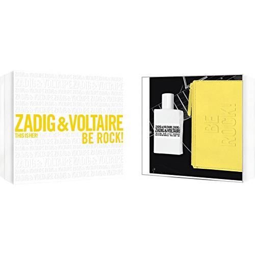Coffret Gift Set Zadig Voltaire This Is Her Be Rock 50ml Eau De Parfum Spray Yellow Pouch Zav00014 Achat Vente Lunettes De Vue Zadig Voltaire Zav00014 Cdiscoun