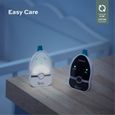 Babymoov Babyphone audio pour bébé Easy Care, Basse puissance d'émission d'ondes, Veilleuse, Mode VOX-1