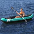 Kayak gonflable Bestway Hydro-Force Ventura - Vert - 280x86 cm - 100 kg max-1