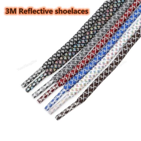 lacets reflechissants yeezy
