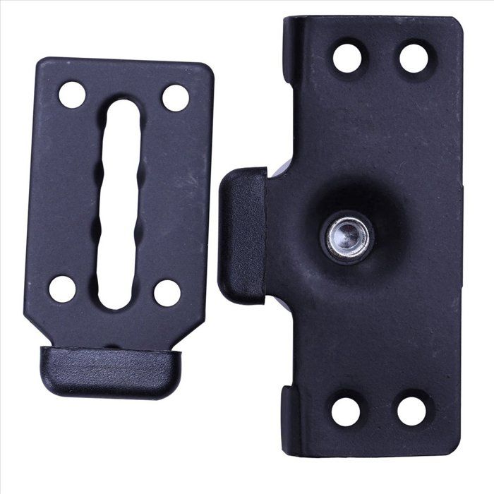 Lot De 2 Petites Poulies Pour Armoire – Roulettes Noir Et Blanc – SODIAL