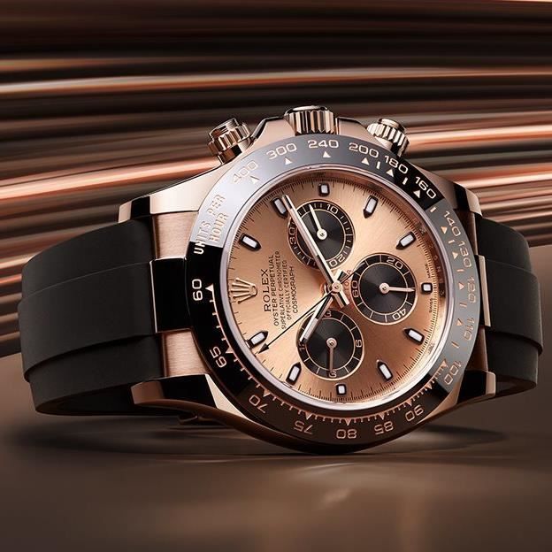 Montre luxe shop bracelet caoutchouc