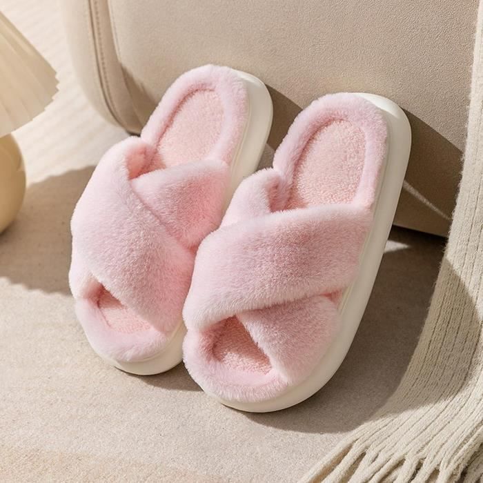 Babouche fourrure sales