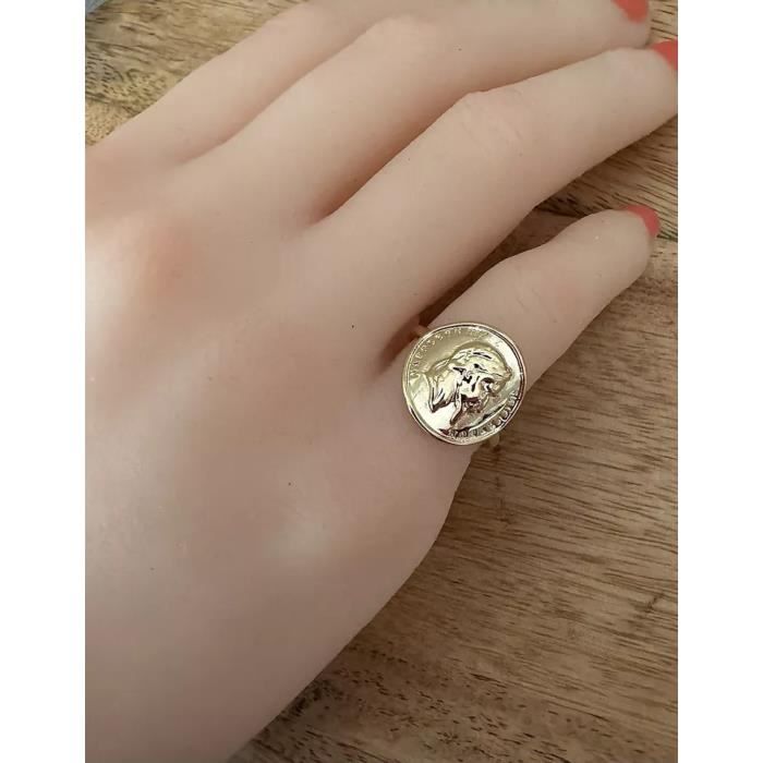 Bague louis 2025 or