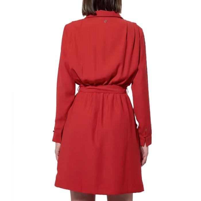 Robe Rouge Femme Kaporal Vika Red Cdiscount Pr t Porter