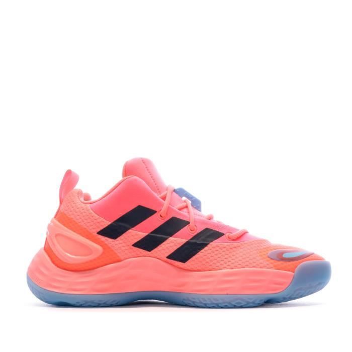 Chaussure de Basketball Orange Fluo Homme Adidas Exhibit Orange Cdiscount Sport