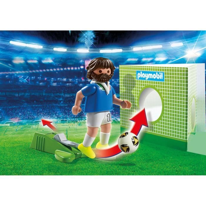 Playmobil Sports & Action 6895 pas cher, Joueur de foot Italien