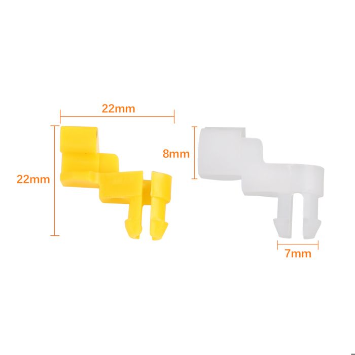 uxcell sourcing map 20pcs 14mm Diamètre trou Garniture porte voiture