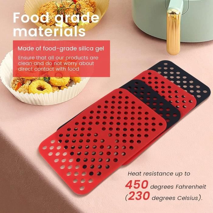 Doublures réutilisables en Silicone pour friteuse à Air Ninja Foodi DZ201,  accessoires en papier parchemin antiadhésif pour friteuse à Air - AliExpress