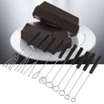 10pcs fourchette à tremper à chocolat bricolage fournitures de cuisson en acier inoxydable chocolat fourchette ensemble-CHE-2