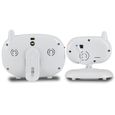FONDUPIN-L'écoute-bébé Babyphone Caméra Vidéo sans Fil 3,2"LCD Norme EU Visiophone Bébé 2,4 GHz Vision Nocturne Berceuses-2
