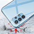 VCOMP® Pour Samsung Galaxy M32 5G 6.5": Coque Silicone gel UltraSlim et Ajustement parfait - TRANSPARENT-2
