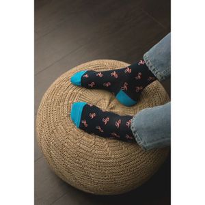Chaussettes Pantoufles Pokemon Babba, Noir/rouge, Enfant Taille S/M 8-13, Neuves